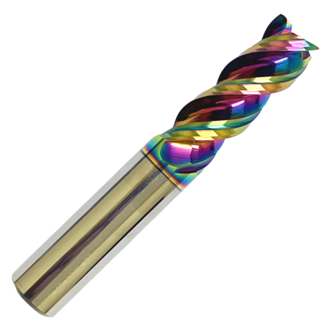 3/8 Endmill 3 Flute, 1.0 Flute Length, 3.0 Overall Length, .03 Radius